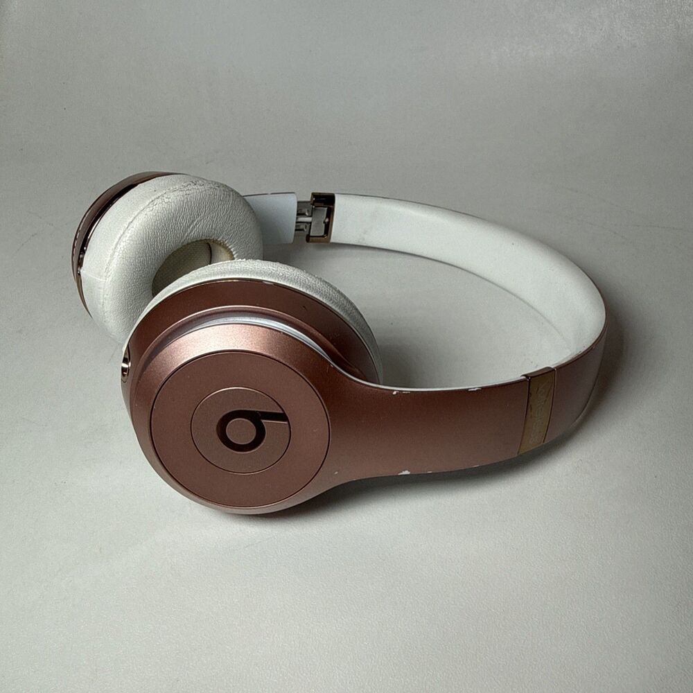 Beats by Dr. Dre A1796 Solo3 Rose Gold Wireless Bluetooth ONE SIDE WORKS